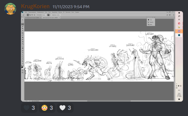 DudeKrug's tweet photo. By the way, Marika has an art &amp; gamedev oriented Discоrd sеrvеr where I upload my art MUCH earlier than I do here and talk about lore sometimes! We also gonna watch new Castlevania there on 9th of December!

Linк in replies, to no limit visibility of this post. https://t.co/4n7oe5qdPa