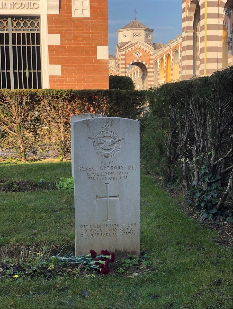 jcwexford's tweet photo. In the quiet corner of a cemetery in Padua, Italy, last week I visited the grave of an extraordinary Galwegian, whose life you may not know much about, but about whose death you probably do...

1/4 https://t.co/8wyOz9ucXq