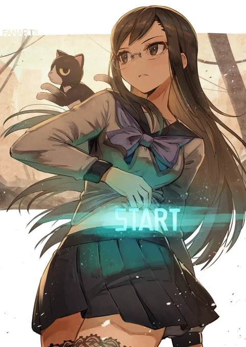 薬師寺恵(と しっぽ) #十三機兵防衛圏