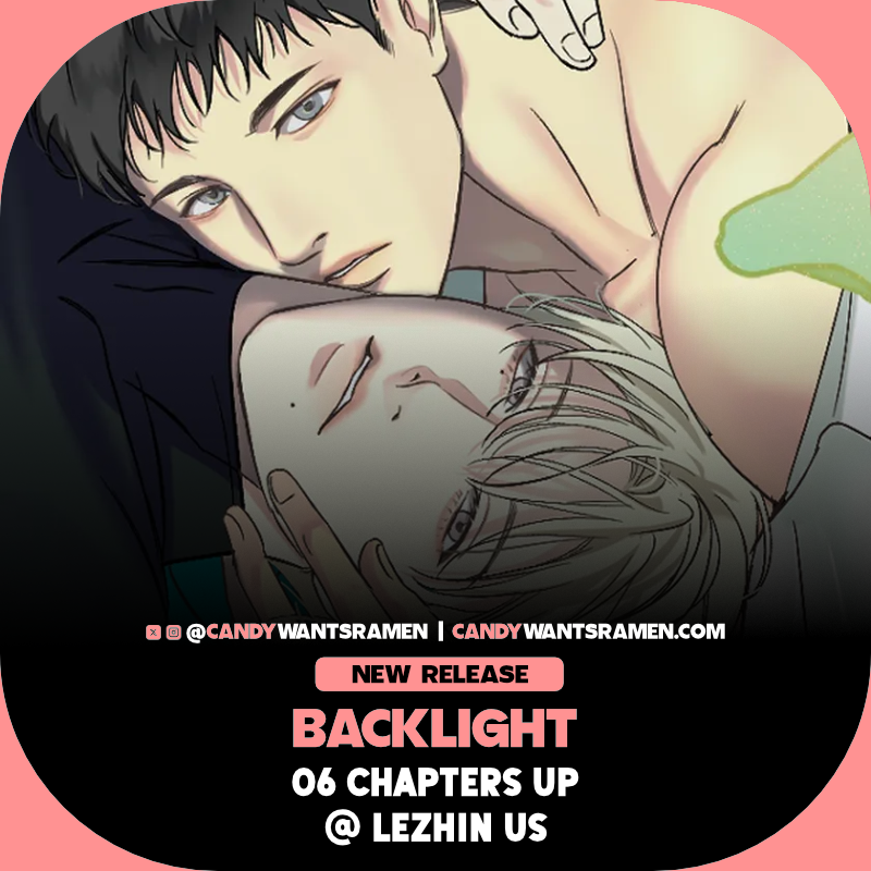 release day @ lezhin🎉 ⧼ Backlight ⧽ has been released with 06