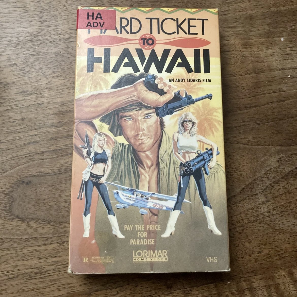 “Taryn, we need to figure out what just happened. Let's head along and hit the Jacuzzi. I do my best thinking there.” #vhs #videotape #vhstape #80s #80smovie #movie #hardtickettohawaii #ronnmoss #donaspeir #hopemariecarlton #rodrigoobregon #andysidaris #howdidthisgetmade #hdtgm