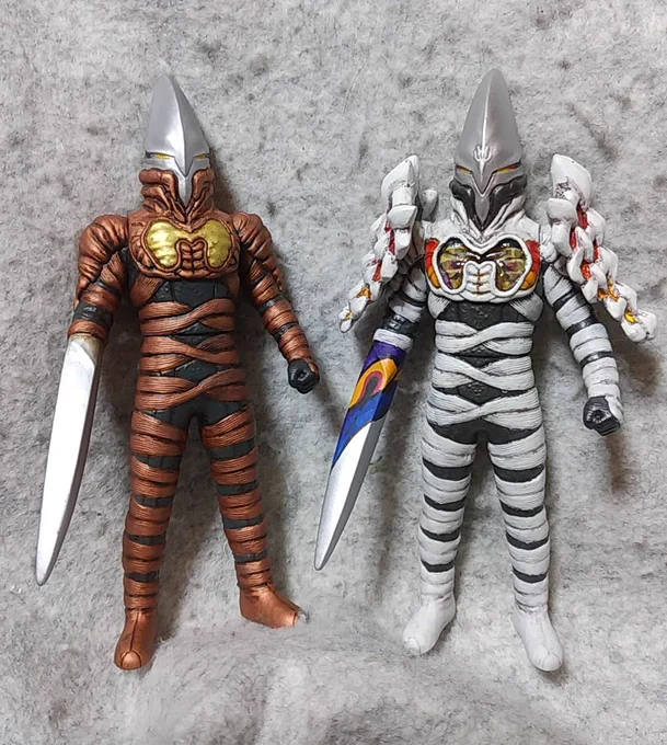 ソフビ改造たのしい今日この頃  #ウルトラフィギュア改造同好会