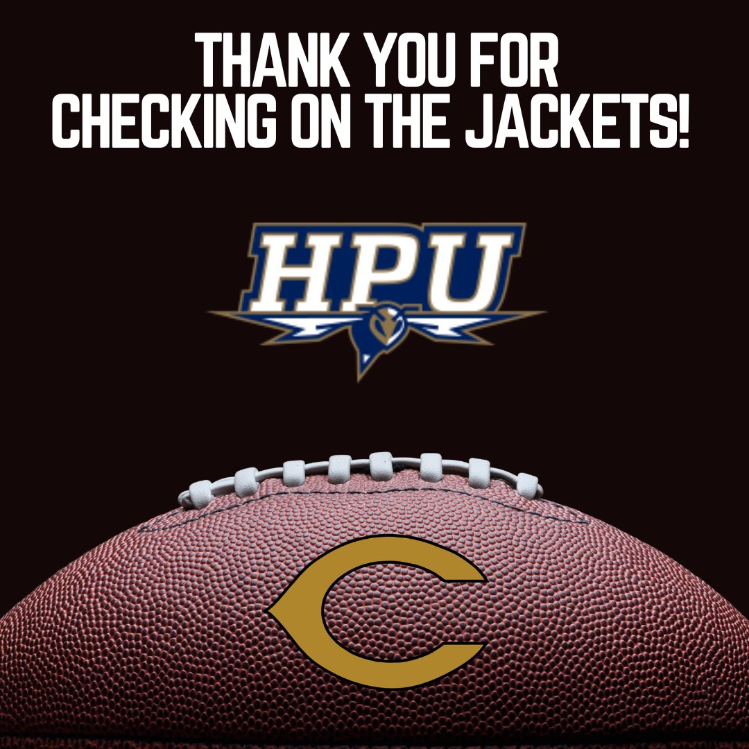 CleburneFB_'s tweet photo. Thank you to Coach Wes McCollum (@Wes_McCollum)  at Howard Payne Football for stopping by to check out the Jackets yesterday! https://t.co/75UgnrpLEF