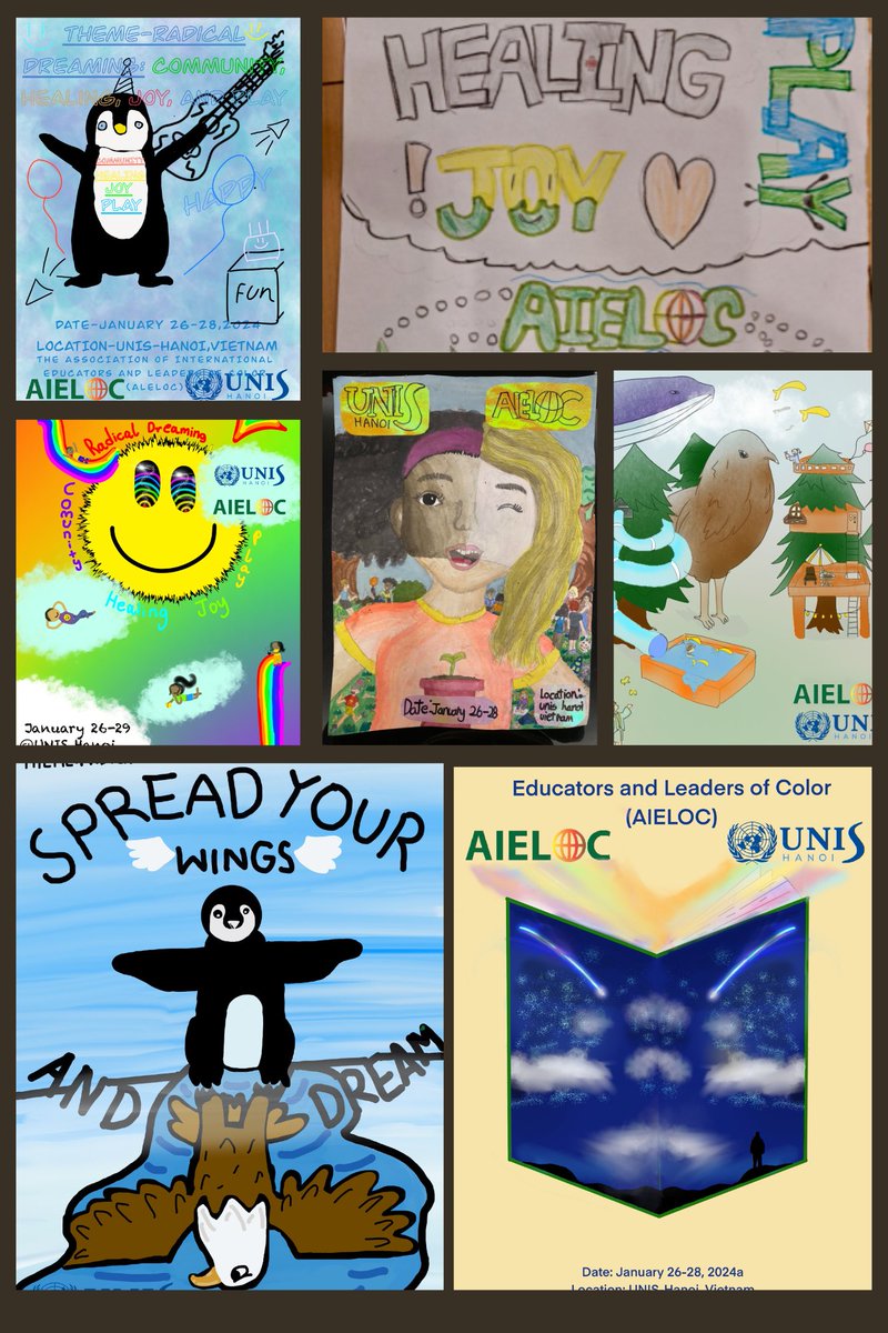 We are excited to share some art work from scholars at <a href="/UNIS_Hanoi/">UNIS Hanoi</a> for our AIELOC Conference 2024. Thank you to <a href="/jessejarmanart/">Jesse Bradley</a> for coordinating and <a href="/ITinubu/">Iyabo Tinubu</a> for sharing with our team. #intlELOC