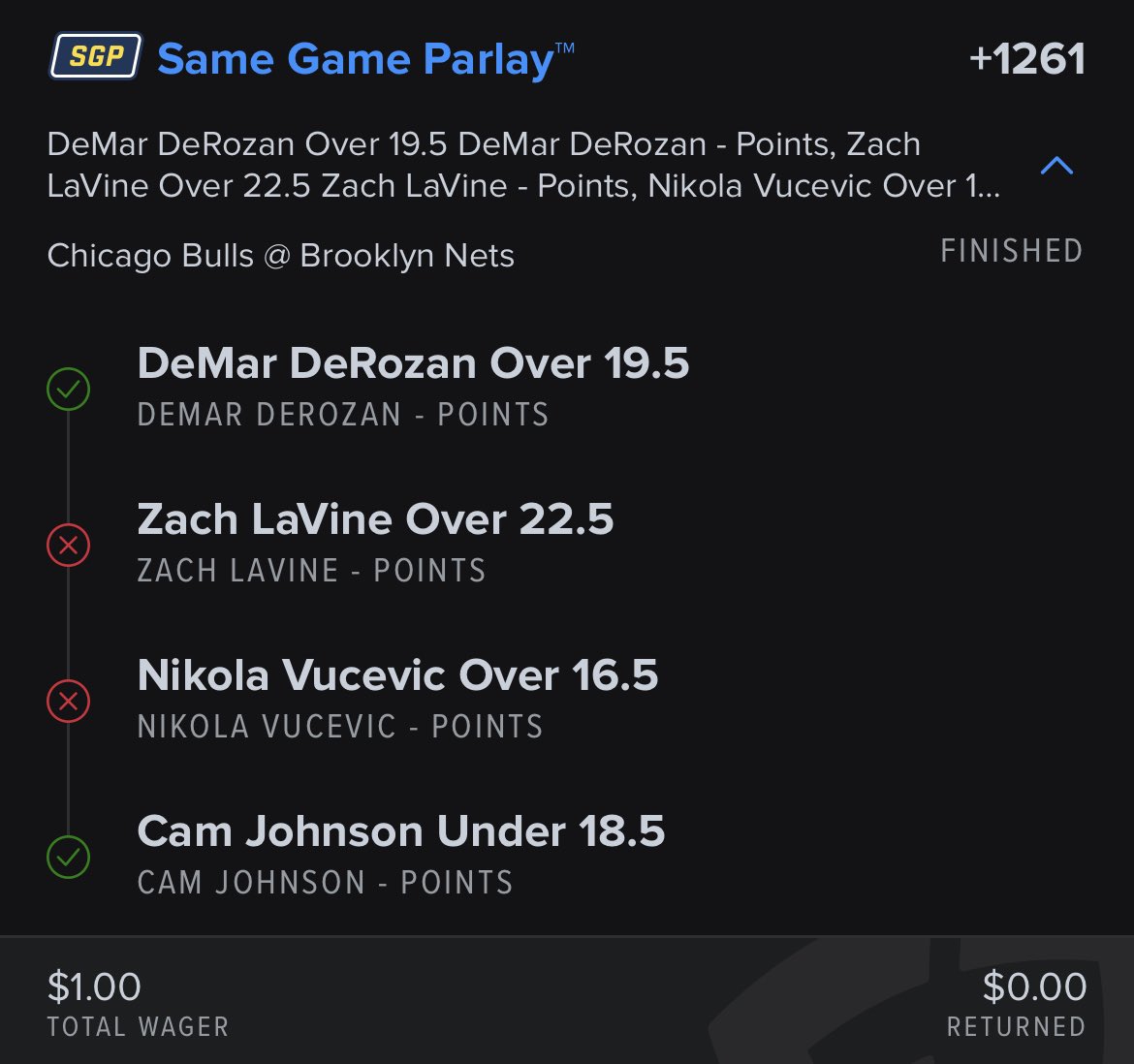 BenMashkevich's tweet photo. Test Parlay #6: 2/4 Loss https://t.co/Is30oKCTaz