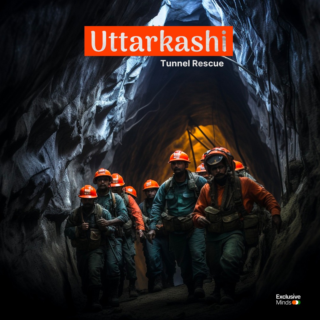Uttarkashi Tunnel Rescue Successfully. 💪❤️ #UttrakhandTunnel