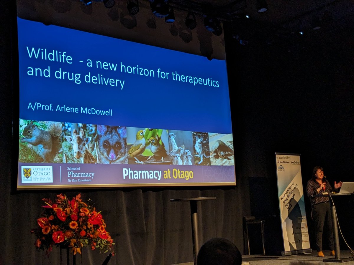 Ben Boyd (@benboyd_monash) on Twitter photo Great talk from Arlene <a href="/spunky_possum/">Arlene McDowell (She/her)</a> at New Horizons in Drug Delivery conference in snowy Uppsala Great talk from Arlene <a href="/spunky_possum/">Arlene McDowell (She/her)</a> at New Horizons in Drug Delivery conference in snowy Uppsala