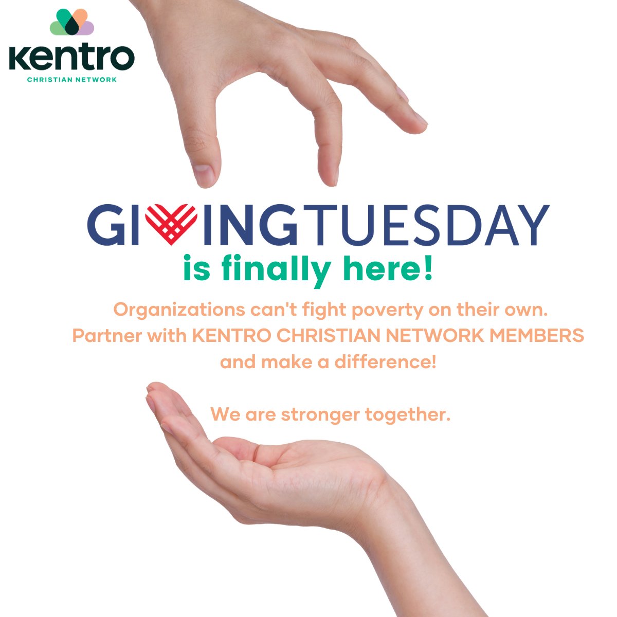 All day today, <a href="/KentroNetwork/">Kentro Christian Network</a> will be pumping out messages from our member organizations. Stay tuned for a day full of ways to support amazing work all around the world.