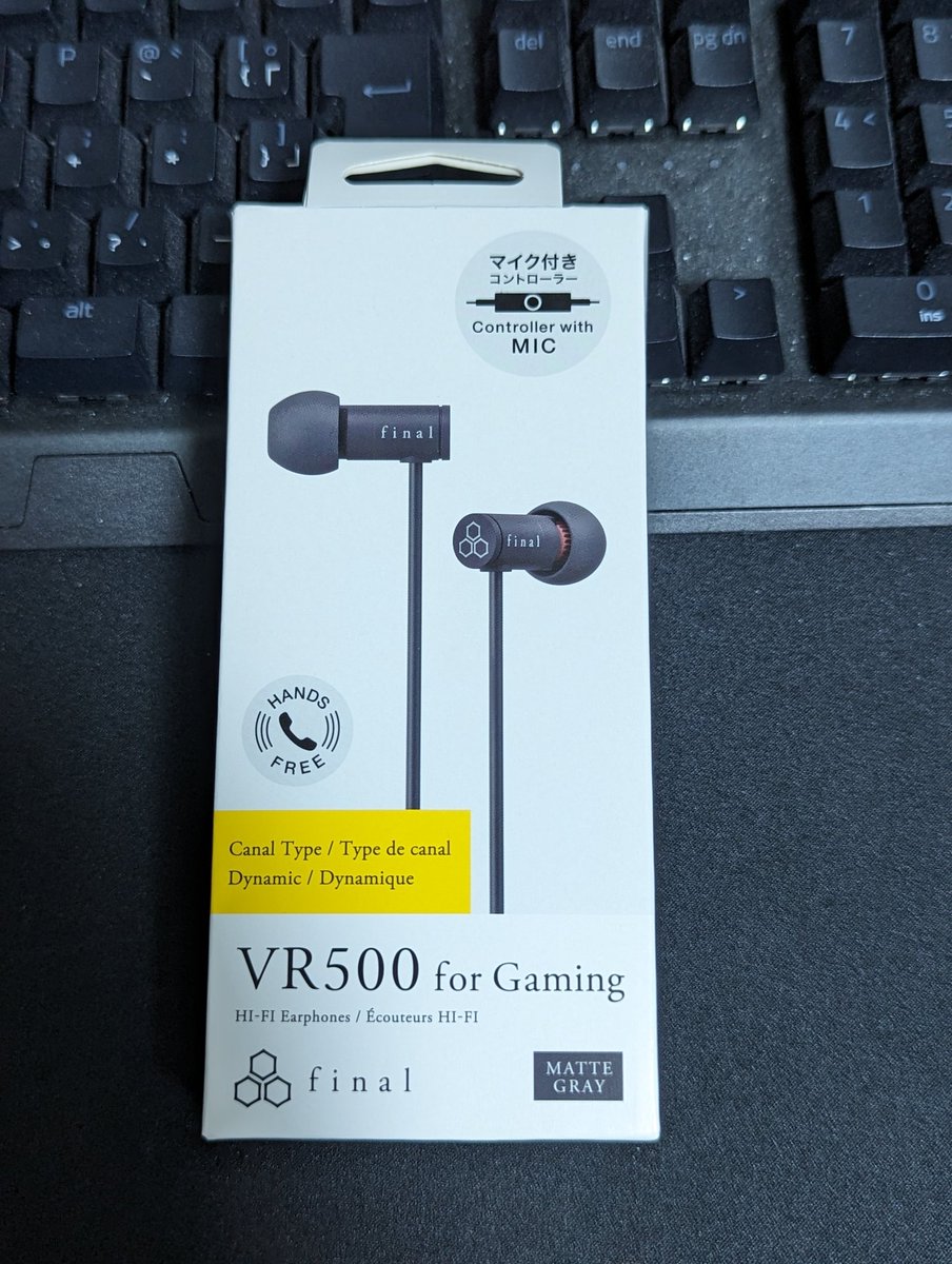 kuchibashi_ch's tweet photo. VR500届いたヾ⁠(⁠･⁠ω⁠･⁠*⁠)⁠ﾉ

まぁ使ってからレビューします

三つ巴の比較レビュー動画出します

#final
#VR500 https://t.co/LQyI3ozAZP