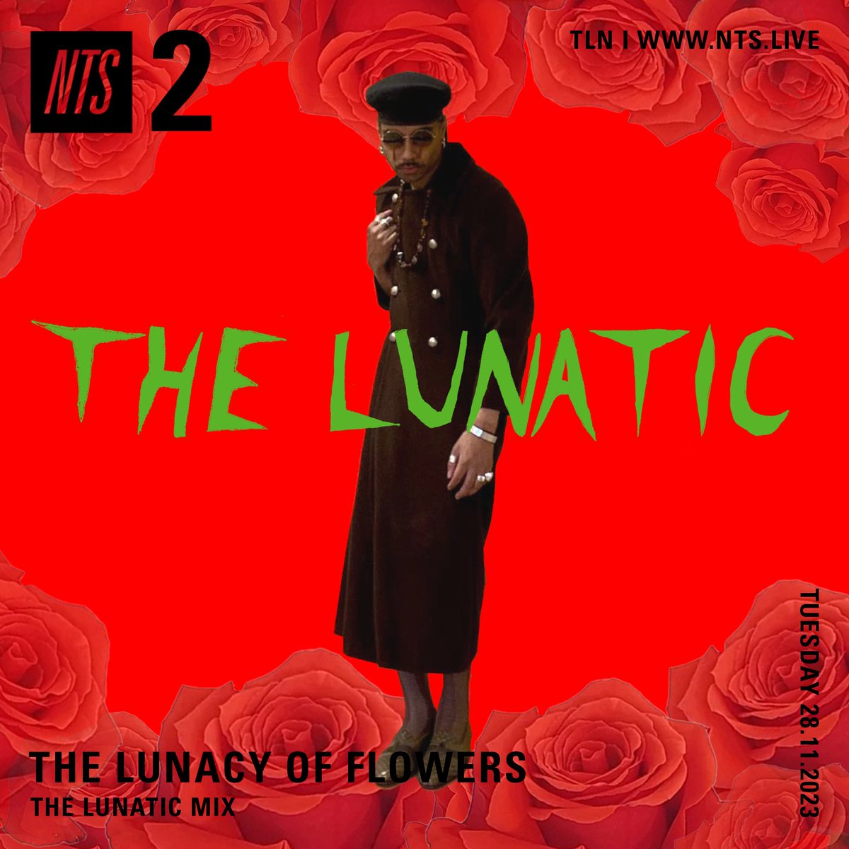 NTS Radio (@ntslive) on Twitter photo .<a href="/DaveIDmusic/">Dave.i.d/The Lunacy Of Flowers</a> live for the next hour with a special broadcast celebrating the new album "The Lunatic", out today...
Featuring tracks from the release and more - listen now: nts.live/2 .<a href="/DaveIDmusic/">Dave.i.d/The Lunacy Of Flowers</a> live for the next hour with a special broadcast celebrating the new album "The Lunatic", out today...
Featuring tracks from the release and more - listen now: nts.live/2