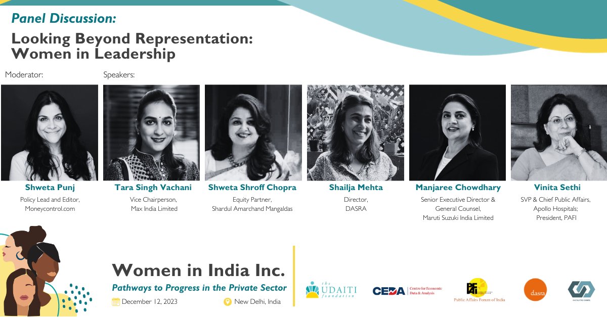 official_udaiti's tweet image. How can private sector organizations foster #genderparity at leadership levels? Answering this question is the focus of our panel discussion; &apos;Looking Beyond Representation: Women in Leadership&apos;, where industry leaders will share their views on increasing #womeninleadership roles
