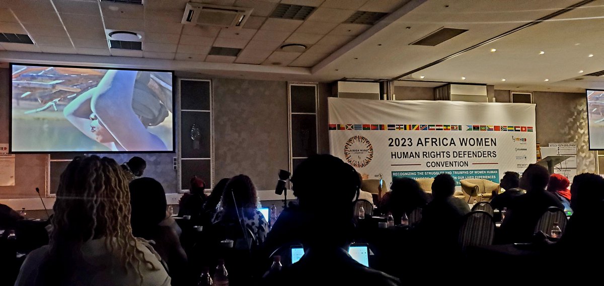 AFRICA WHRD CONVENTION (@whrdconvention) on Twitter photo A screening of <a href="/accountlabzw/">Accountability Lab Zimbabwe</a> <a href="/ALZFilmFellows/">alz film fellows</a> fellow <a href="/SkaSebata/">Ska Sebata</a> 's film HER: A Disintegrated Notion leading into a discussion about the film and its relevance to the situation of WHRDs. #2023AWHRDC
<a href="/AfricaDefenders/">AfricanDefenders</a> <a href="/Pais_Mary/">Mary Pais Da Silva</a> <a href="/whrdinitiative/">African Initiative of Women Human Rights Defenders</a> A screening of <a href="/accountlabzw/">Accountability Lab Zimbabwe</a> <a href="/ALZFilmFellows/">alz film fellows</a> fellow <a href="/SkaSebata/">Ska Sebata</a> 's film HER: A Disintegrated Notion leading into a discussion about the film and its relevance to the situation of WHRDs. #2023AWHRDC
<a href="/AfricaDefenders/">AfricanDefenders</a> <a href="/Pais_Mary/">Mary Pais Da Silva</a> <a href="/whrdinitiative/">African Initiative of Women Human Rights Defenders</a>