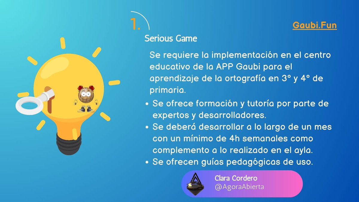 Gaubi_Orto's tweet photo. Volvemos a la carga, necesitamos más profes todoterreno para implementar este proyecto. Te ofrecemos muchas ventajas y beneficios y un cambio de actitud hacia la innovación. ¡Lo necesitas! #innovacionedu #gamificacion https://t.co/oXnJI3PydD