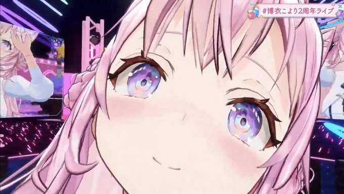 #博衣こより2周年ライブ改めて!こよりちゃん2周年おめでとう!未来へ進む意思。希望。志し。それはみんなにも伝わって、広がって、新しい道になっていくんだね。素敵な曲ばかりで最高だ!これからも。どうか、笑顔で楽しく3年目を駆け抜けておくれ!!!メン限に行ってらっしゃい!! 
