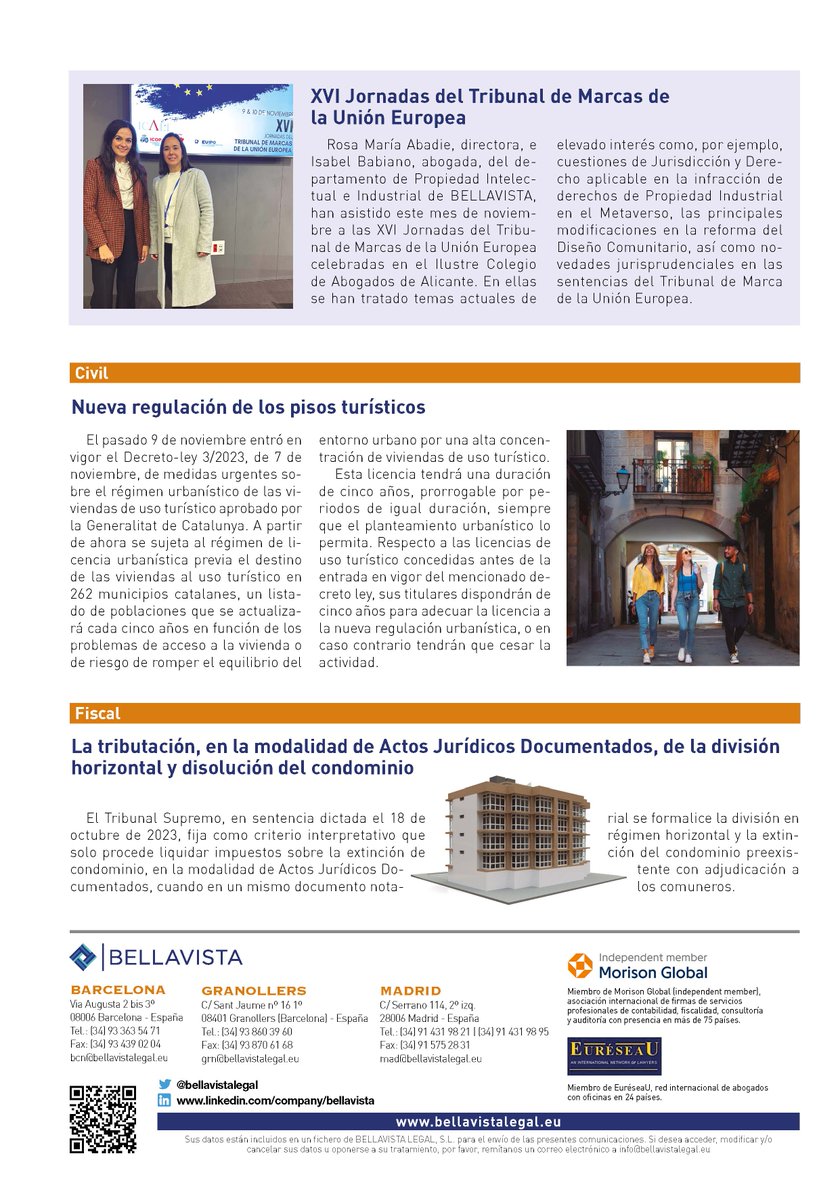 Compartiendo la BELLAVISTANEWS de noviembre 2023!