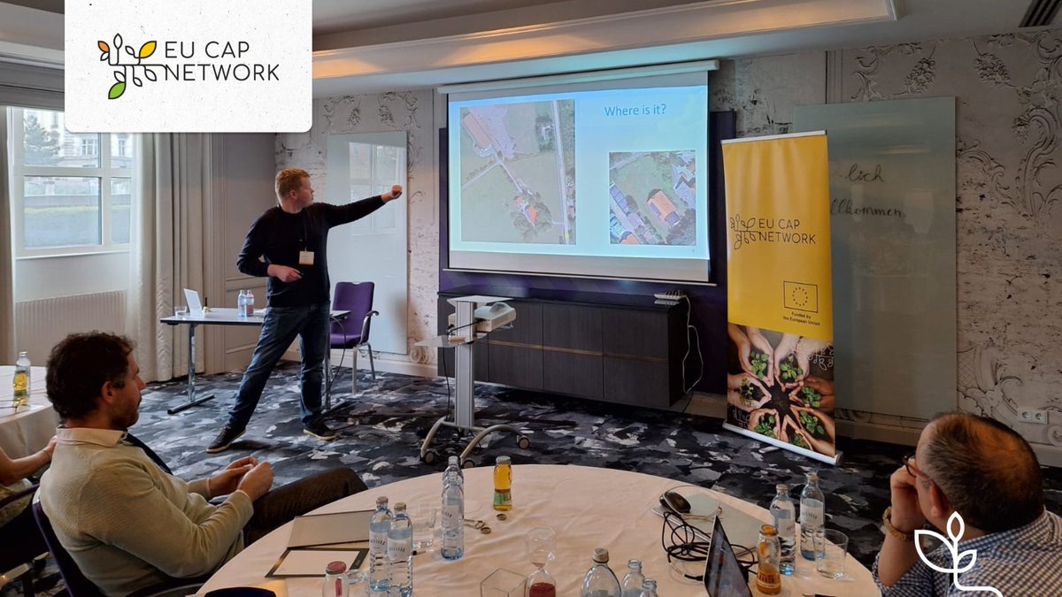 eucapnetwork's tweet photo. Farmers 👨‍🌾Fokko Bruning and Ivar van Dorst, and researchers 👩‍💻 Christine Watson and Tjeerd Jan Stomph present examples from practice to inspire the other #FocusGroup experts on #cropassociations

👉 https://t.co/p45wu48QiK https://t.co/VruCbHIO8A