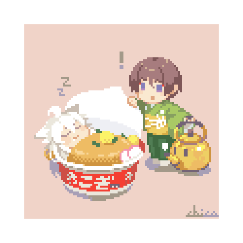 「赤いコギチャン」|chicoのイラスト