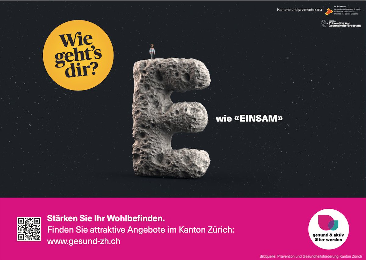 UZH_EBPI (@uzh_ebpi) on Twitter photo Was ist Einsamkeit? Welchen Einfluss hat es auf die Gesundheit? Und welche Wege und Angebote gibt es aus der Einsamkeit für ältere Menschen? Dies beantworte Manuela Kobelt von Prävention und Gesundheitsförderung Kanton Zürich im Interview mit ges.UND? uzh.ch/blog/ebpi-gesu… Was ist Einsamkeit? Welchen Einfluss hat es auf die Gesundheit? Und welche Wege und Angebote gibt es aus der Einsamkeit für ältere Menschen? Dies beantworte Manuela Kobelt von Prävention und Gesundheitsförderung Kanton Zürich im Interview mit ges.UND? uzh.ch/blog/ebpi-gesu…