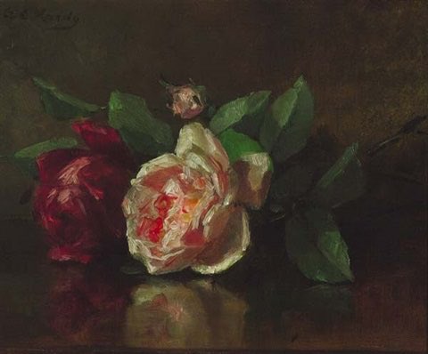 — roses paintings by Anna Eliza Hardy