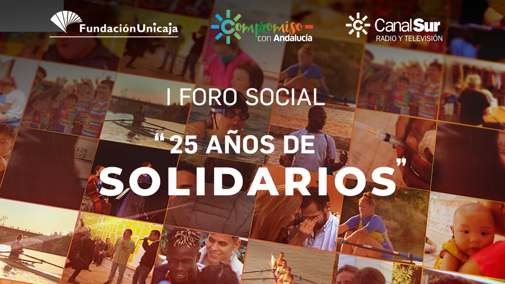 Canal Sur celebrará en Málaga el I Foro Social "25 años de Solidarios"

Será un encuentro de reflexión sobre la comunicación y la solidaridad 

🗣️ <a href="/FundUnicaja/">Fundación Unicaja</a> <a href="/SolidariosTV/">Solidarios</a> <a href="/comunifac/">Fac.ComunicaciónUMA</a>

🌐 csur.red/lmHw50QbX0G

📲 #SomosMás