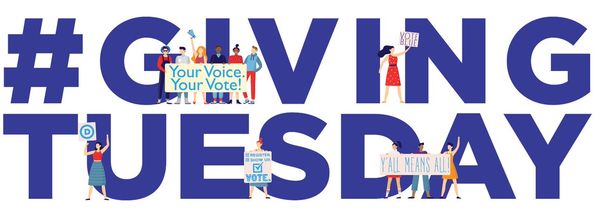 ga12dems's tweet photo. Happy #GivingTuesday! Today is the day when people around the world come together to give back to the causes they believe in, and we hope that you'll join us in supporting our work at the Democratic Party of Georgia.

https://t.co/c8IMZtZPZY https://t.co/OYEvpSGG5Q