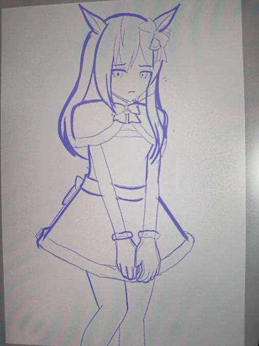 鯖飛のひみつ去年のクリスマスにベルちゃんイラスト描こうと12月はじめに計画したけど精神的に不調になったため断念したイラストがある(まじで泣いてた) 
