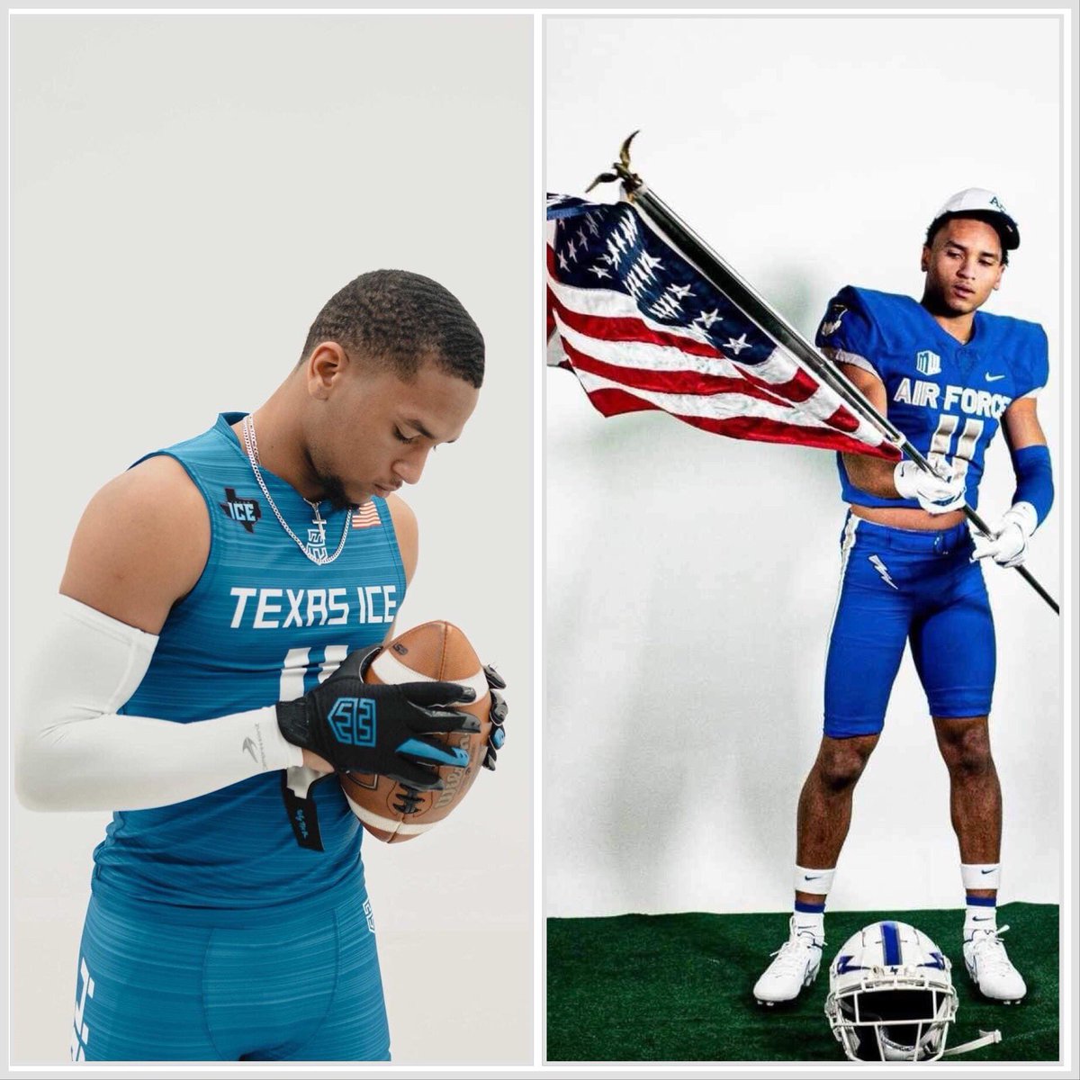 Texas ICE 7v7 (@texasice7v7) on Twitter photo 1️⃣1️⃣ Days Away ⏰
God Bless our military, God bless <a href="/AmarionHenry04/">Amarion Henry</a> 🇺🇸
Get like Amarion and join one of the Nations premier organizations!
Register For Tryouts Today 🗣
eventbrite.com/e/texas-ice-7v… 1️⃣1️⃣ Days Away ⏰
God Bless our military, God bless <a href="/AmarionHenry04/">Amarion Henry</a> 🇺🇸
Get like Amarion and join one of the Nations premier organizations!
Register For Tryouts Today 🗣
eventbrite.com/e/texas-ice-7v…