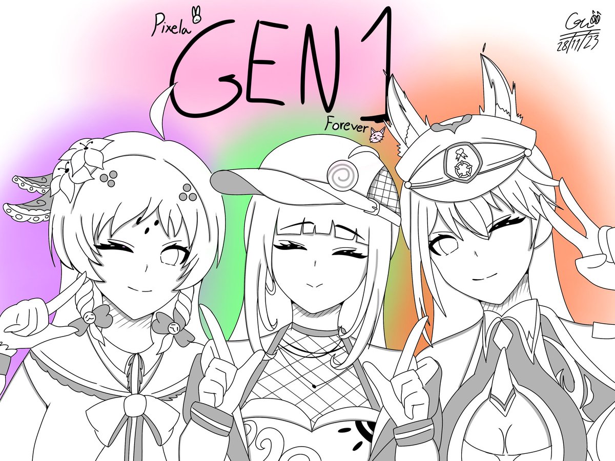 รักพวกเธอมากจริงๆนะ จากนี้ไม่ว่าจะเกิดอะไรขึ้นโปรดจำไว้ว่าความรักของพวกเรายังคงส่งต่อให้พวกเธอเสมอไม่ว่าจะผ่านไปนานเเค่ไหน💚🧡💜✨
#HongFeiFanArt <a href="/HongFei_PIX/">Hinabe HongFei🦊🔥Graduated @PIXELA</a> 
#JuJuFanArt <a href="/JuJu_PIX/">Laguna JuJu @PIXELA 💚✨♠️ Graduate 29 Nov.</a> 
#MelitaFanArt <a href="/Melita_PIX/">MelitaX 🕸️💜🐻Graduated PIXELA</a>