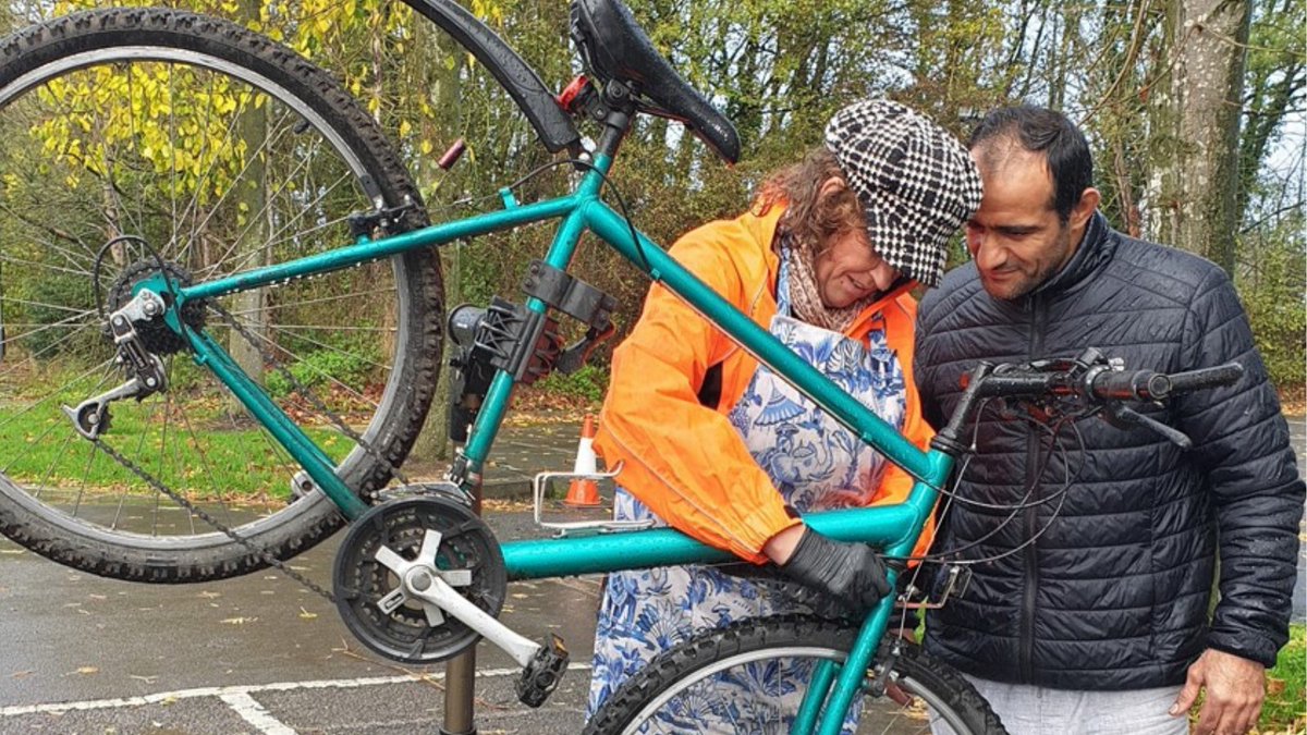 Life Cycle Derby (@lifecyclederby) on Twitter photo Our fundraiser closes in 3 days! ๐ฒ Help 150 refugees escape transport poverty by providing free bikes.๐ฅ
Quadruple your impact: <a href="/crowdfunderuk/">Crowdfunder UK</a> matches individual pledges, at no extra cost to you. ๐
Donate now for #givingtuesday: crowdfunder.co.uk/p/life-cycle-dโฆ Our fundraiser closes in 3 days! ๐ฒ Help 150 refugees escape transport poverty by providing free bikes.๐ฅ
Quadruple your impact: <a href="/crowdfunderuk/">Crowdfunder UK</a> matches individual pledges, at no extra cost to you. ๐
Donate now for #givingtuesday: crowdfunder.co.uk/p/life-cycle-dโฆ