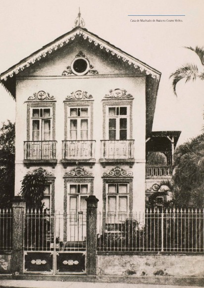 mdassisonline's tweet image. Antiga casa de #MachadoDeAssis no Cosme Velho. Já demolida. #Iconografia #RioDeMachado