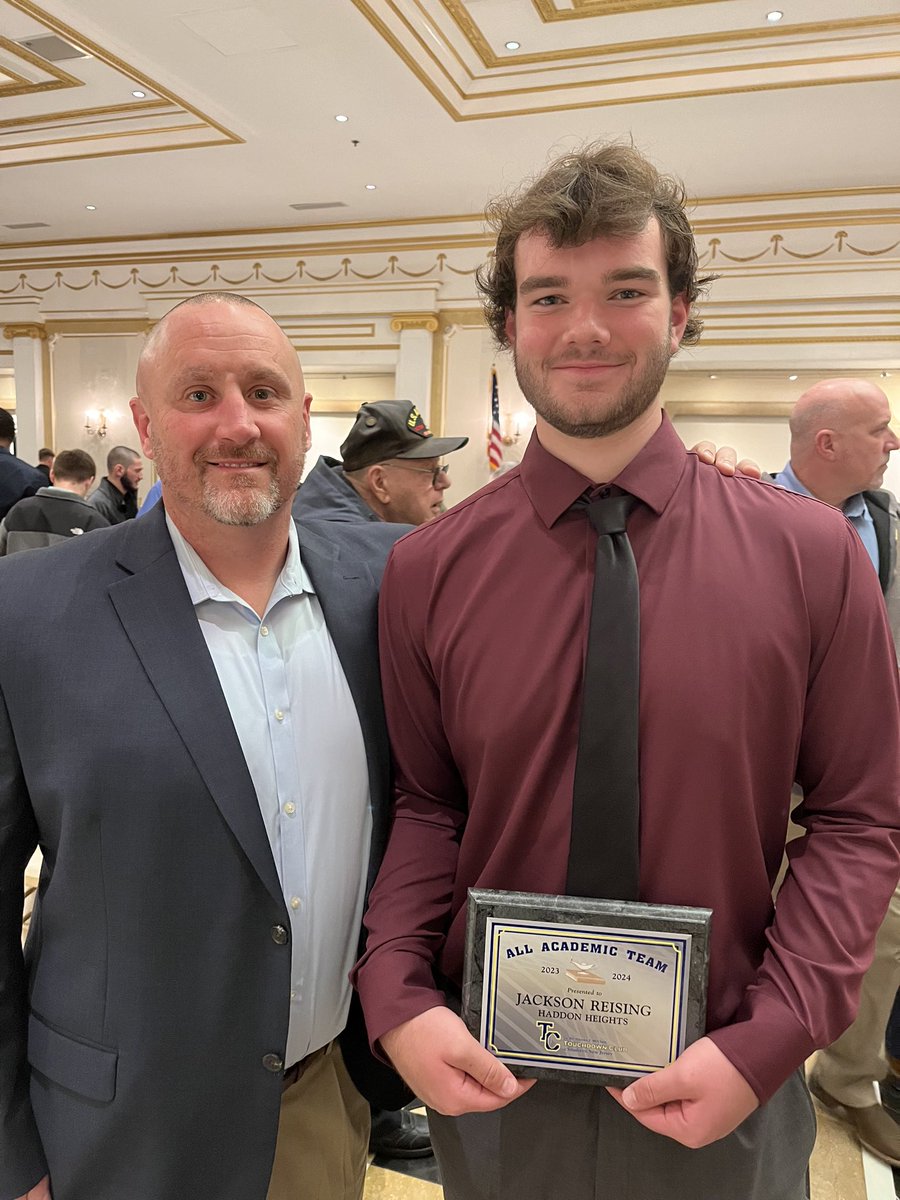 Haddon Heights Football (@garnetfootball) on Twitter photo Congratulations <a href="/jackson_reising/">Jackson Reising</a> for being selected to the <a href="/TDClubofSJ/">Touchdown Club of Southern New Jersey</a> All Academic Team! #GoGarnets <a href="/HHGarnets/">Garnets Athletics</a> Congratulations <a href="/jackson_reising/">Jackson Reising</a> for being selected to the <a href="/TDClubofSJ/">Touchdown Club of Southern New Jersey</a> All Academic Team! #GoGarnets <a href="/HHGarnets/">Garnets Athletics</a>