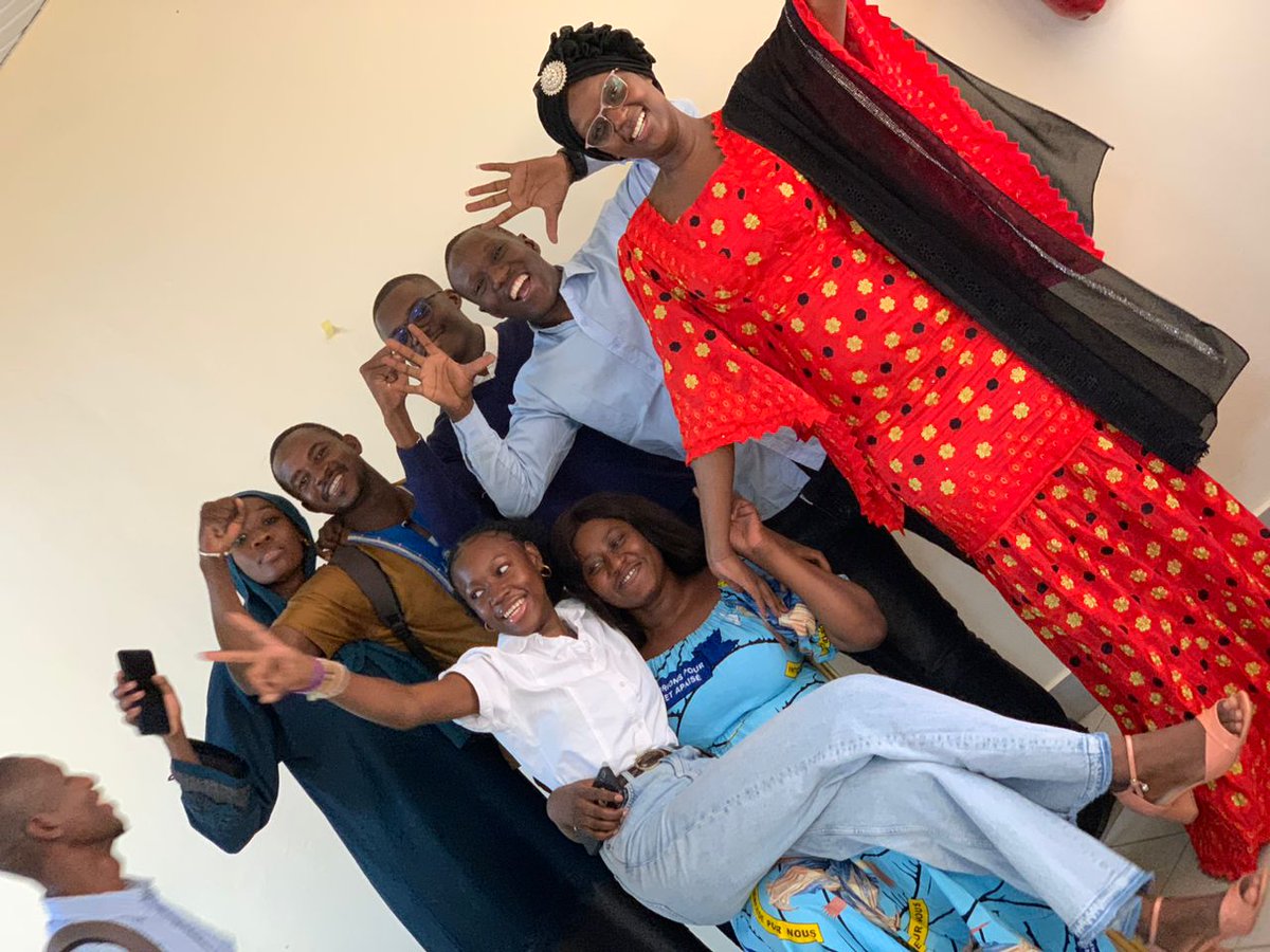 Merci infiniment à l'#ASFC-Mali pour l'opportunité. 
Mention spéciale à tata #JeanneDiarra chargé du programme #relèvegénérationnelle de l'#ASFC-Mali. Une leader hors paire.