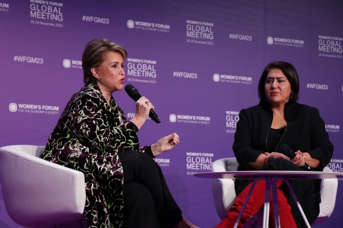 'I call on each and everyone of you in a privileged position to reach out to those who are suffering' @MariaTeresa_Lux talks about what we can do to support women of rape #ChangeEducationEducateForChange #WFGM23