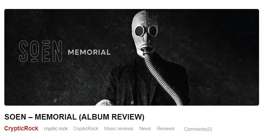 SOEN (@soenmusic) on Twitter photo crypticrock.com/soen-memorial-โฆ
"Potent, heavy, yet a step beyond what many others are doing currently in the Metal/Hard Rock world!" thanks <a href="/CrypticRockcom/">CrypticRock.com</a> for the review of ๐ ๐๐ ๐ข๐ฅ๐๐๐ ๐ฅ๐ฅ๐ฅ
#soen #soenmusic #memorial crypticrock.com/soen-memorial-โฆ
"Potent, heavy, yet a step beyond what many others are doing currently in the Metal/Hard Rock world!" thanks <a href="/CrypticRockcom/">CrypticRock.com</a> for the review of ๐ ๐๐ ๐ข๐ฅ๐๐๐ ๐ฅ๐ฅ๐ฅ
#soen #soenmusic #memorial