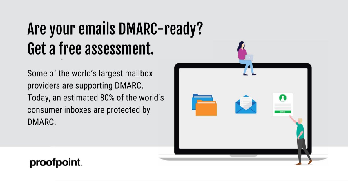 vatniksplatter's tweet image. 📢 Calling all businesses! Are your emails DMARC-ready? 📧 Get a FREE assessment today and ensure your messages reach your customers' inboxes!

#DMARC #EmailAuthentication #Proofpoint #DeliverabilityAssessment #SecureEmails bit.ly/3N3qvDg