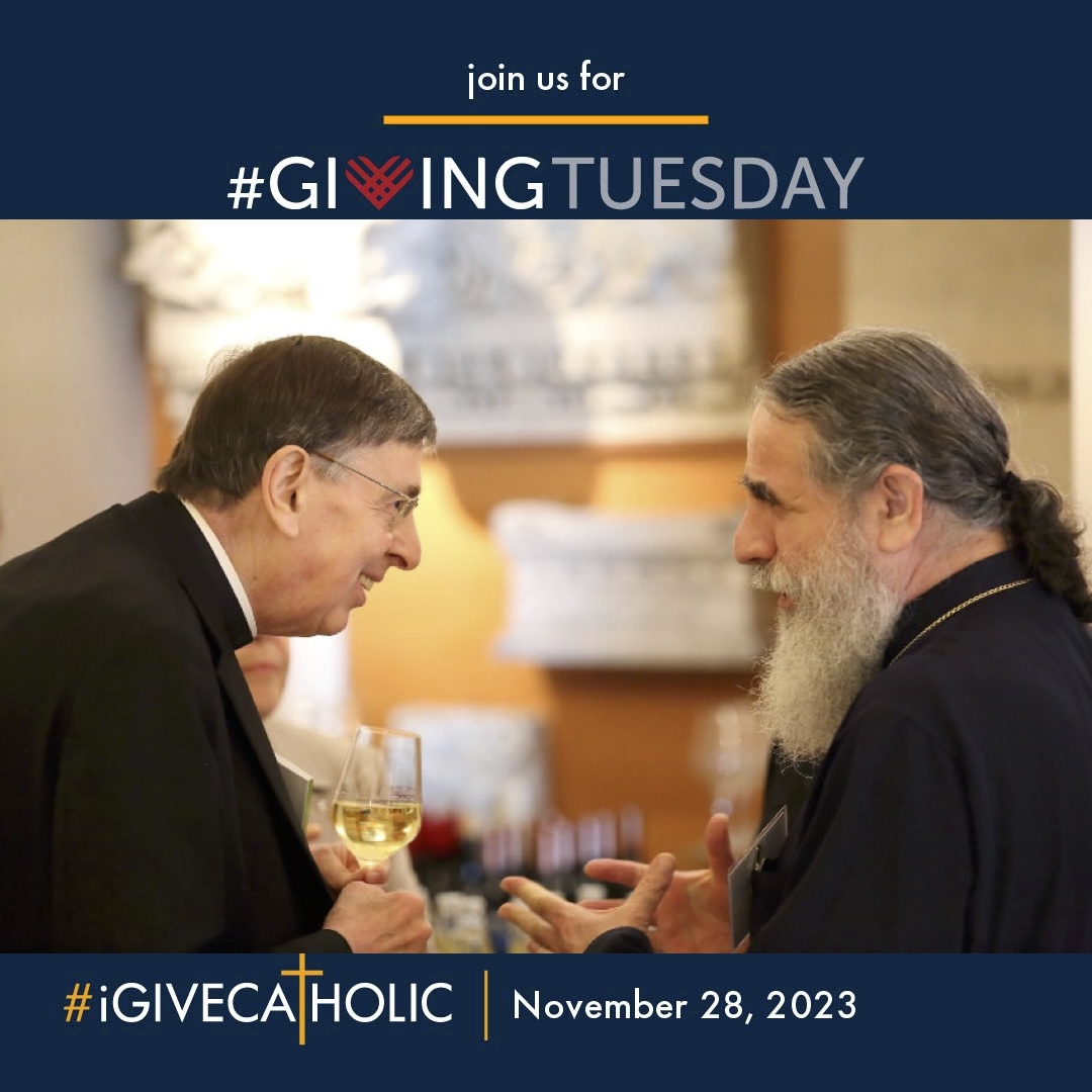 In 2017, we began the Catholic-Orthodox Initiative, a series of programs &amp; events promoting greater understanding between the Orthodox &amp; Catholic churches. Your gift today for #GivingTuesday through #iGiveCatholic supports this vital ecumenical work atlanta.igivecatholic.org/organizations/…