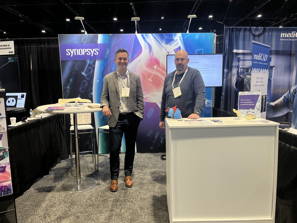 Simpleware_SNPS's tweet image. If you are attending Radiological Society of North America (@RSNA) 2023, come and see us at our @Synopsys booth #8210 😊 bit.ly/3SYNVNG
#radiology #medical3dprinting #3dprinting #surgicalplanning #pointofcare #patientspecific #rsna2023 | @Simpleware_SNPS