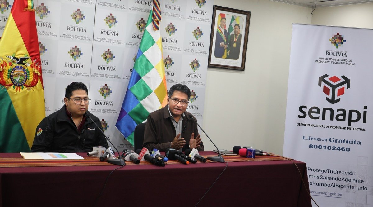 laepocabo's tweet photo. #28DeNoviembre #Bolivia #Economia
El #SENAPI y #ProBolivia convocaron a las micro y pequeñas empresas (#MyPEs) y #artesanos del país a registrar su #marca individual y colectiva a un bajo #costo👇
https://t.co/h4dfP5m11l https://t.co/NCdWAewsGH