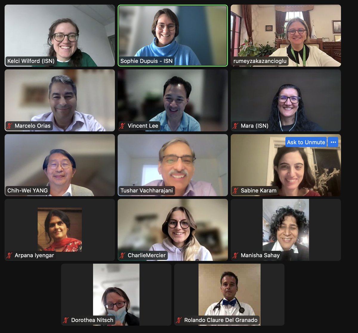 Closing an inspiring an @ISNkidneycare Core Programs Committee meeting: lots of discussions on training, mentorship, research and other themes such as relevance, impact, synergies, integration...Thank you all for your amazing commitment and for making it all possible! @tvachh
