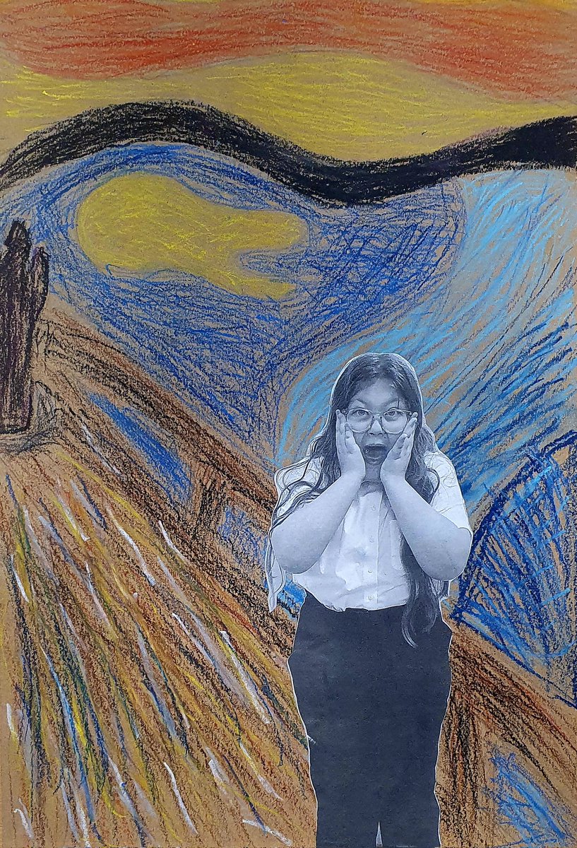 MissGillAlex's tweet photo. More great art work from the ASN juniors! 🧡👏🏻 https://t.co/4ElLL0wPIW