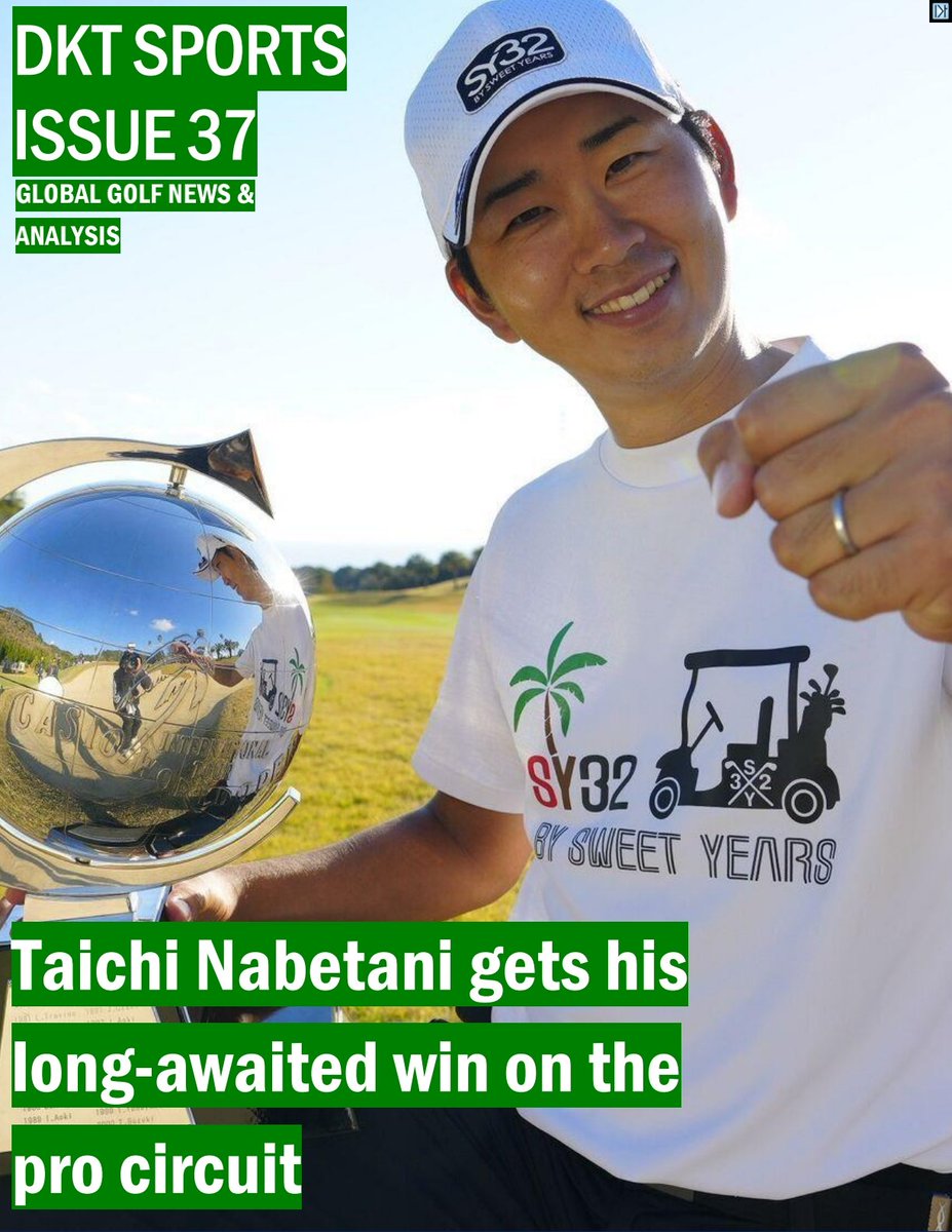dkt_sports's tweet photo. To subscribe to our weekly publication (Global Golf News & Analysis) kindly contact dhruv@dktsports.com or DM us on X.
#DKTSports #GlobalGolfNewsandAnalysis
#ISSUE37 #WeeklyNews #TaichiNabetani #AsianGolf #JapanGolfTour #GolfinJapan #Golf https://t.co/N6H88XNxRV