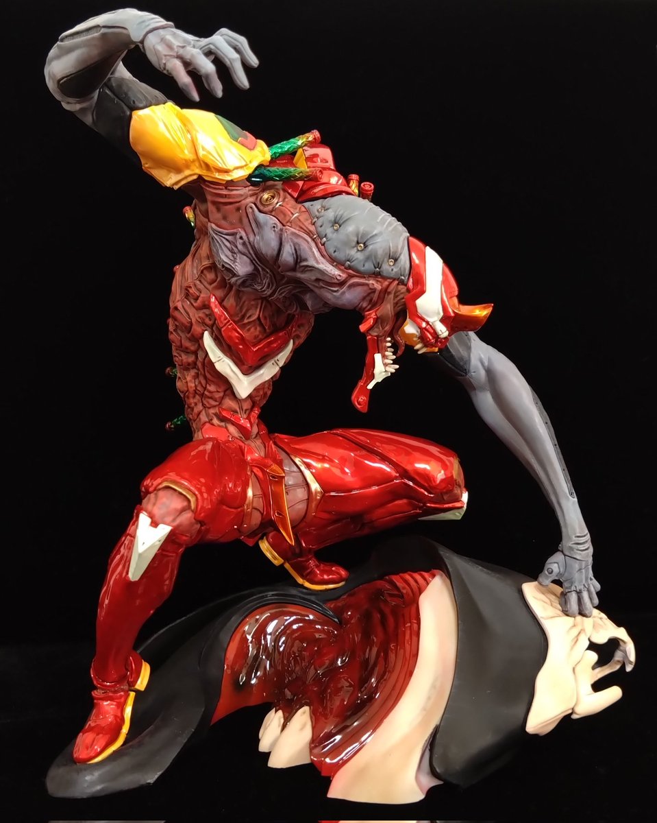 junponnu's tweet image. エアブラシも筆も楽しいおじさんです