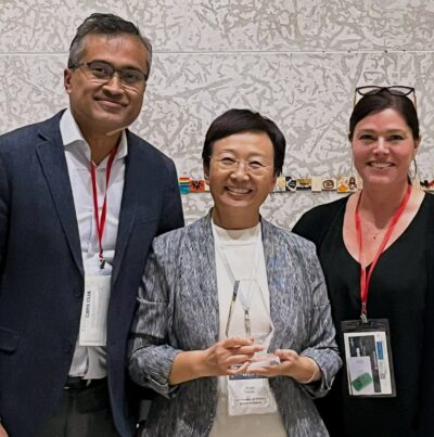GregNaterer's tweet photo. Richly deserved #CIRPA national Outstanding Service Award for Yuqin Gong - a @UPEI ambassador of the institutional research profession, providing leadership of the Atlantic #CIRPA Group, and development of the Atlantic Common University Dataset (ACUDS). https://t.co/zbx51t6SqL