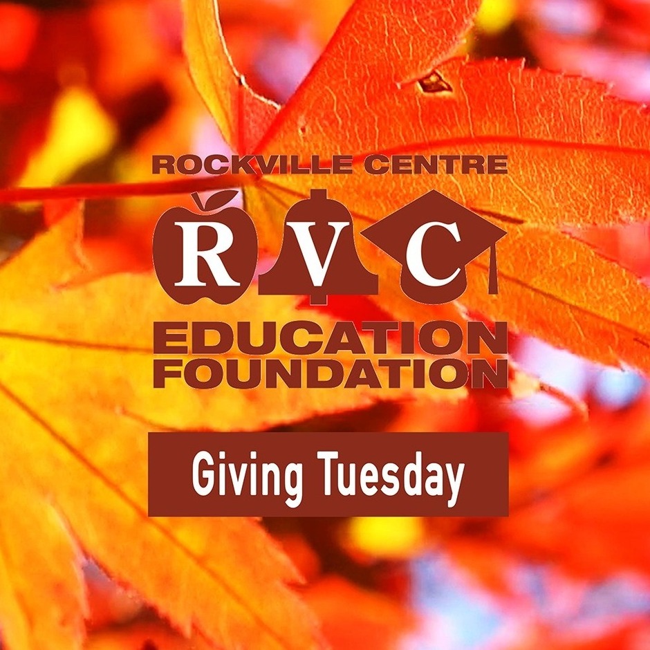 The RVC Ed Foundation is grateful to be part of a community that supports local education in <a href="/RVCSchools/">Rockville Centre School District</a> . This Giving Tuesday, give the gift of education. Thank you for your generosity! #GameOnRVC  rvcedfoundation.org/givingtuesday