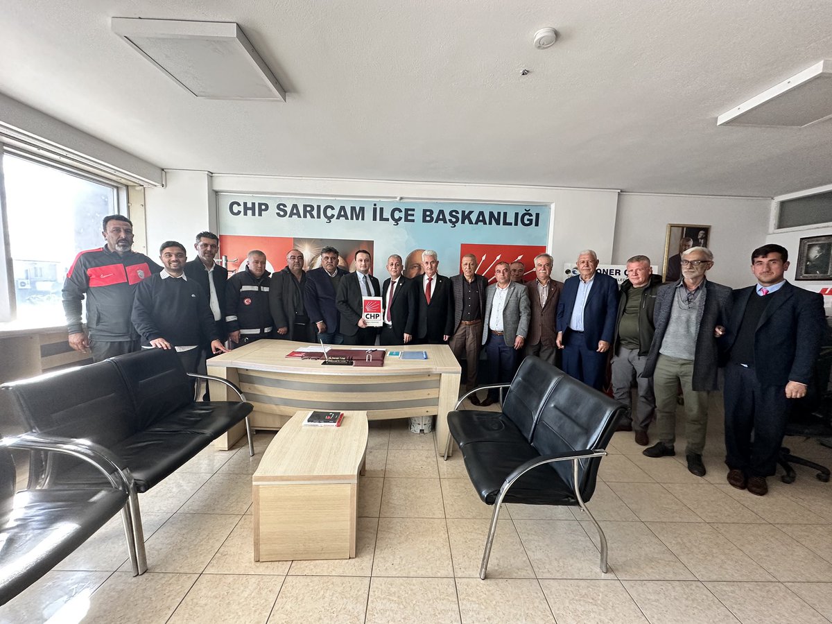 Hseyingmen4's tweet photo. CHP Sarıçam İlçe Belediye Başkan A.Adaylığı başvuru dosyamızı CHP Adana il başlığımıza teslim ederek başvurumuzu yaptık.Partimize ve Sarıçam’a hayırlı uğurlu olsun 

Hüseyin Göçmen 
CHP Sarıçam Belediye Başkan A.Adayı https://t.co/Xa6ByPjMQn