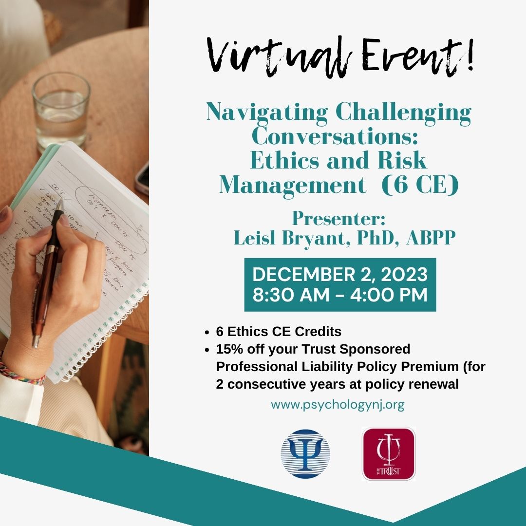 LAST CALL! This program focuses on types of challenging conversations that arise in professional practice: the impaired/unethical colleague; race & microaggressions; recordkeeping & the Information Blocking Rule; mandated child abuse reporting & more! buff.ly/3sKGfUJ