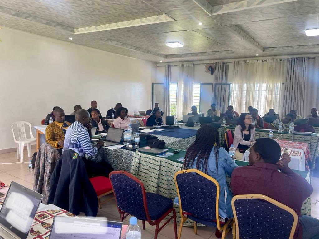 JicainRwanda's tweet photo. Happening Now: About 30 RAB engineers are attending the National Workshop on Sustainable Irrigation Scheme Management.@RwandaEast 
@RwamaganaDistr 
@RwandaAgri @RwandaAgriBoard https://t.co/oBVdob783q
