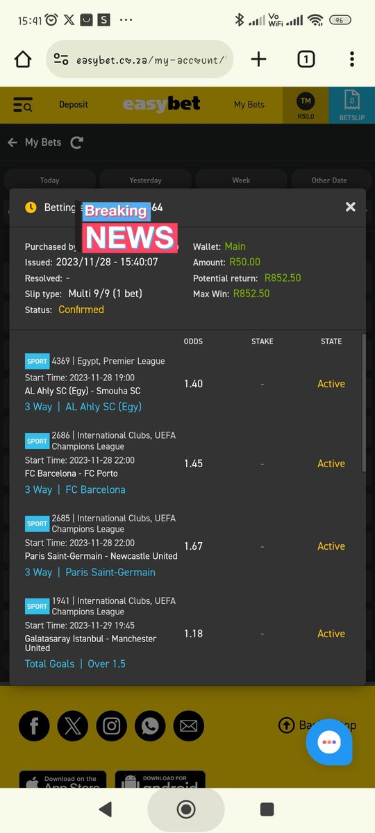 Matharah2's tweet photo. @LungileMhlong @Easybet_SA https://t.co/tKxYMpSUXy
