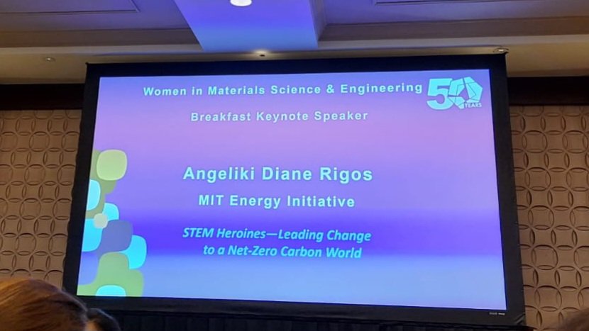pkayamse's tweet photo. It was an inspiring start to day 2 at "Women in Materials Science &amp; Engineering Keynote Breakfast" 
#F23MRS @Materials_MRS 
#WomenInSTEM https://t.co/dKoeevlw8d