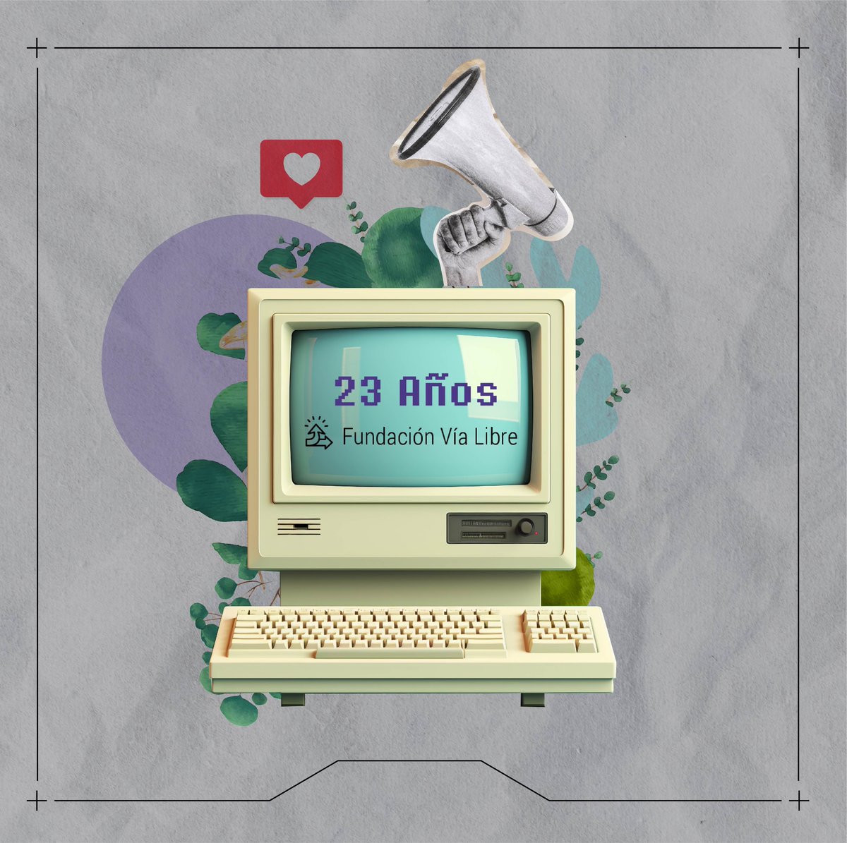 🎉¡CUMPLIMOS 23 AÑOS!

Desde el año 2000 que defendemos derechos humanos en el entorno digital. 

Y continuaremos haciéndolo 💕